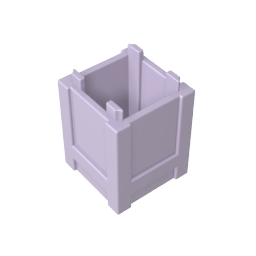 GDS-M283 - Container Box 2 x 2 x 2 - Top Opening