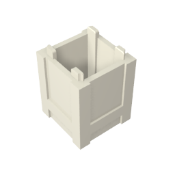 GDS-M283 - Container Box 2 x 2 x 2 - Top Opening