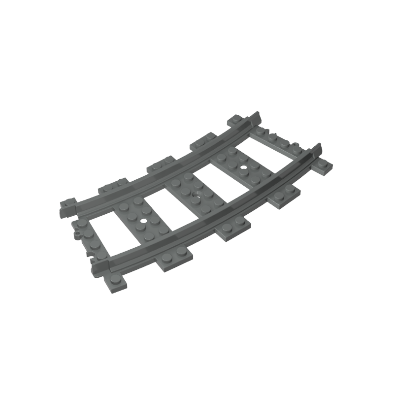 GDS-M285 - Vehicle Track, Train, Plastic (RC Trains) Curved