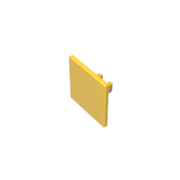 GDS-M291 - Road Sign Clip-on 2 x 2 Square [Thick Open O Clip]