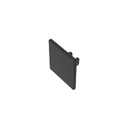 GDS-M291 - Road Sign Clip-on 2 x 2 Square [Thick Open O Clip]