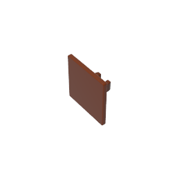 GDS-M291 - Road Sign Clip-on 2 x 2 Square [Thick Open O Clip]
