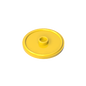 GDS-M297 - Minifig Shield Round with Stud and Raised Rim [Plain]