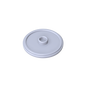 GDS-M297 - Minifig Shield Round with Stud and Raised Rim [Plain]