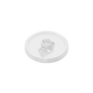 GDS-M297 - Minifig Shield Round with Stud and Raised Rim [Plain]