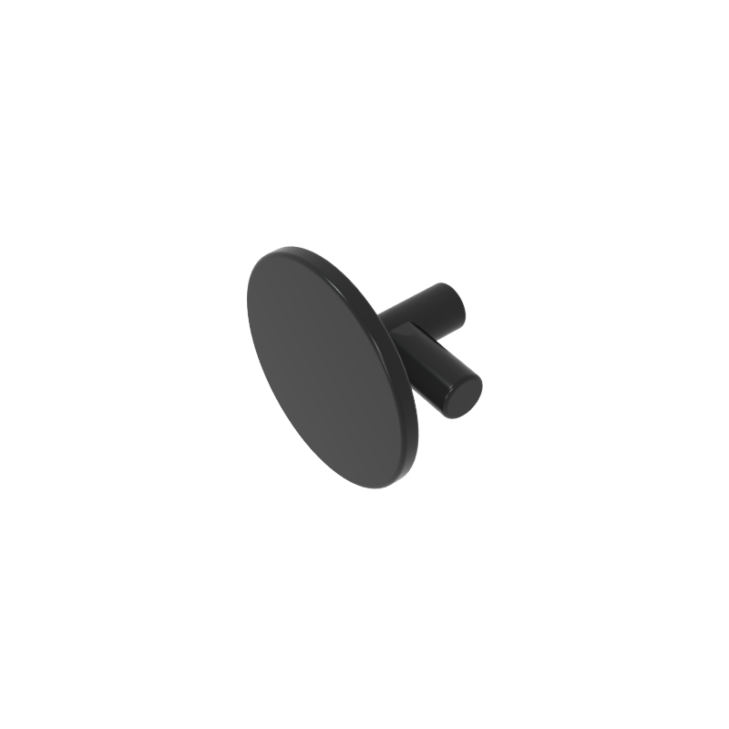 GDS-M303 - Minifig Shield Round Flat [Plain]