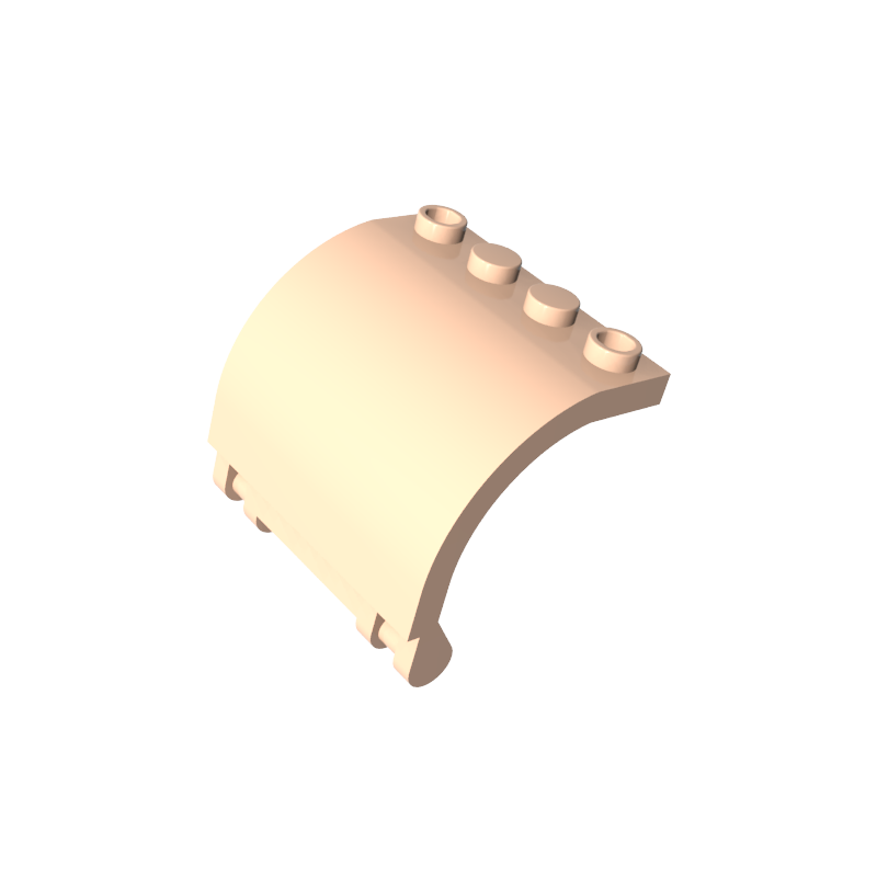 GDS-M326 - Hinge Panel 3 x 4 x 3 Curved
