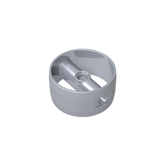 GDS-M350 - Technic Cylinder 4 x 4 with Pin Holes and Centre Bar