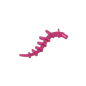 GDS-M431 - Plant / Creature Body Part, Vine / Tail / Tentacle / Bionicle Spine, Spiky