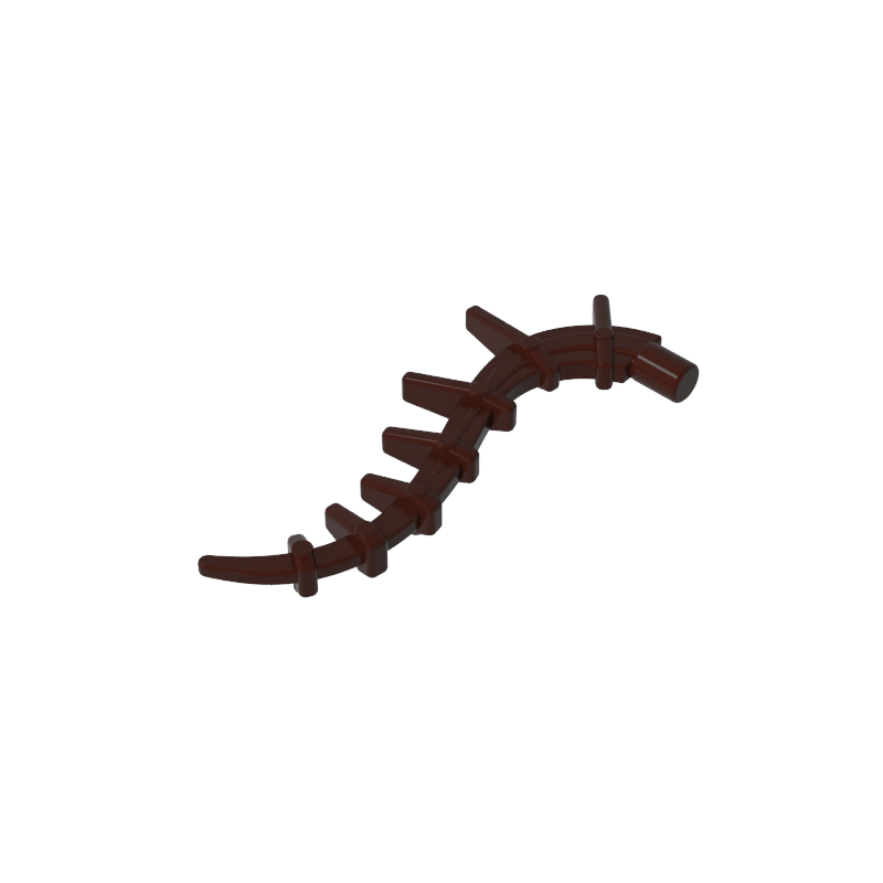 GDS-M431 - Plant / Creature Body Part, Vine / Tail / Tentacle / Bionicle Spine, Spiky