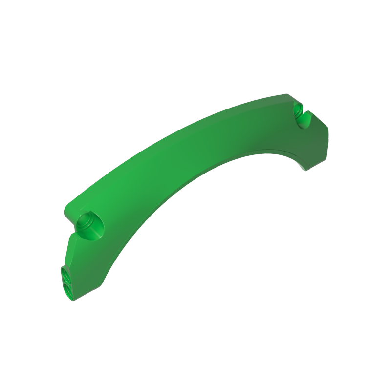 GDS-M460 - Technic Panel Car Mudguard Arched 15 x 2 x 5, Arched Top