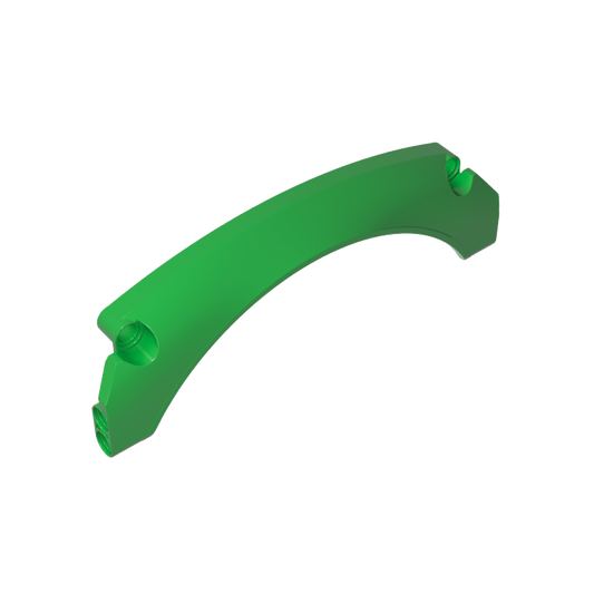 GDS-M460 - Technic Panel Car Mudguard Arched 15 x 2 x 5, Arched Top