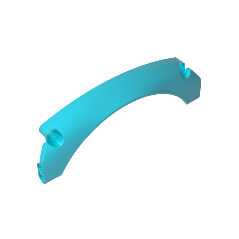 GDS-M460 - Technic Panel Car Mudguard Arched 15 x 2 x 5, Arched Top
