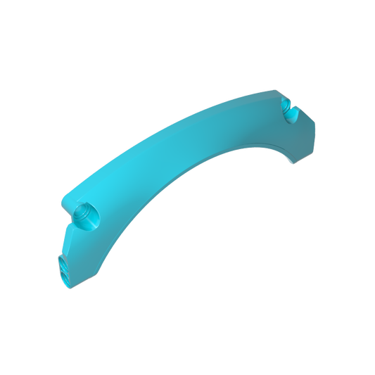 GDS-M460 - Technic Panel Car Mudguard Arched 15 x 2 x 5, Arched Top