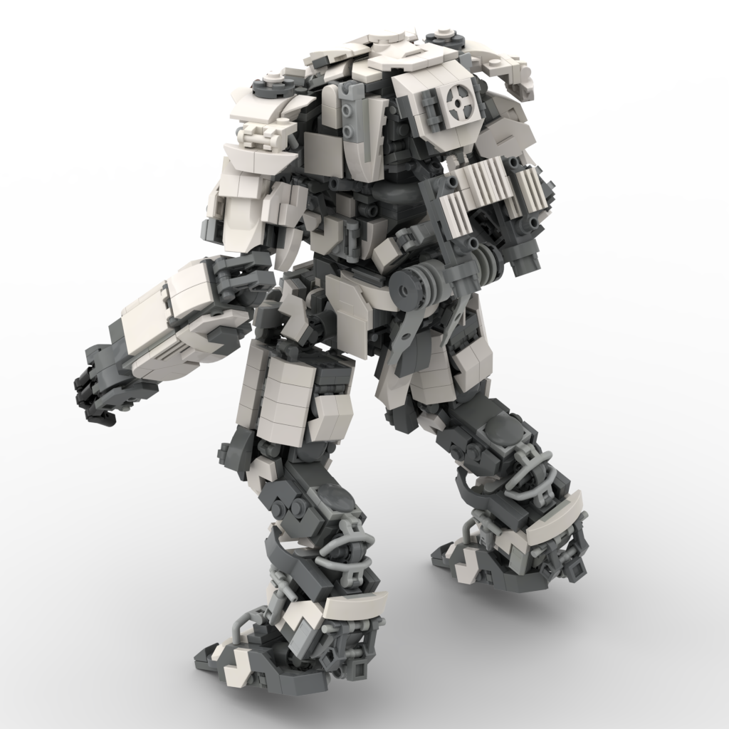 Custom Lego Gundam Lego Robot Moc Instructions Robot MK17 Guardian