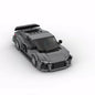 MOC-100490 puzzle assembled car building block model racing series