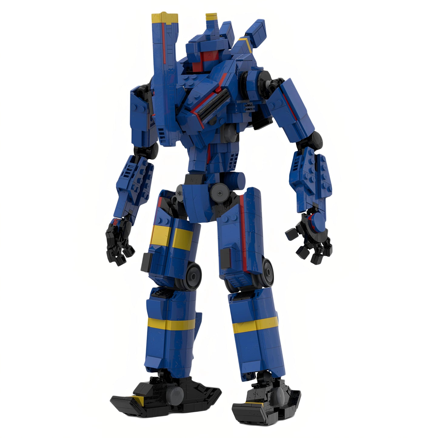 MOC-100883 mecha blue romeo building blocks educational toy model gift ornament