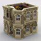 MOC-106573 floor expansion modular building series building block educational toys