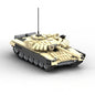 MOC-107755 assembled military T-72B3 field tank building blocks educational toy ornaments