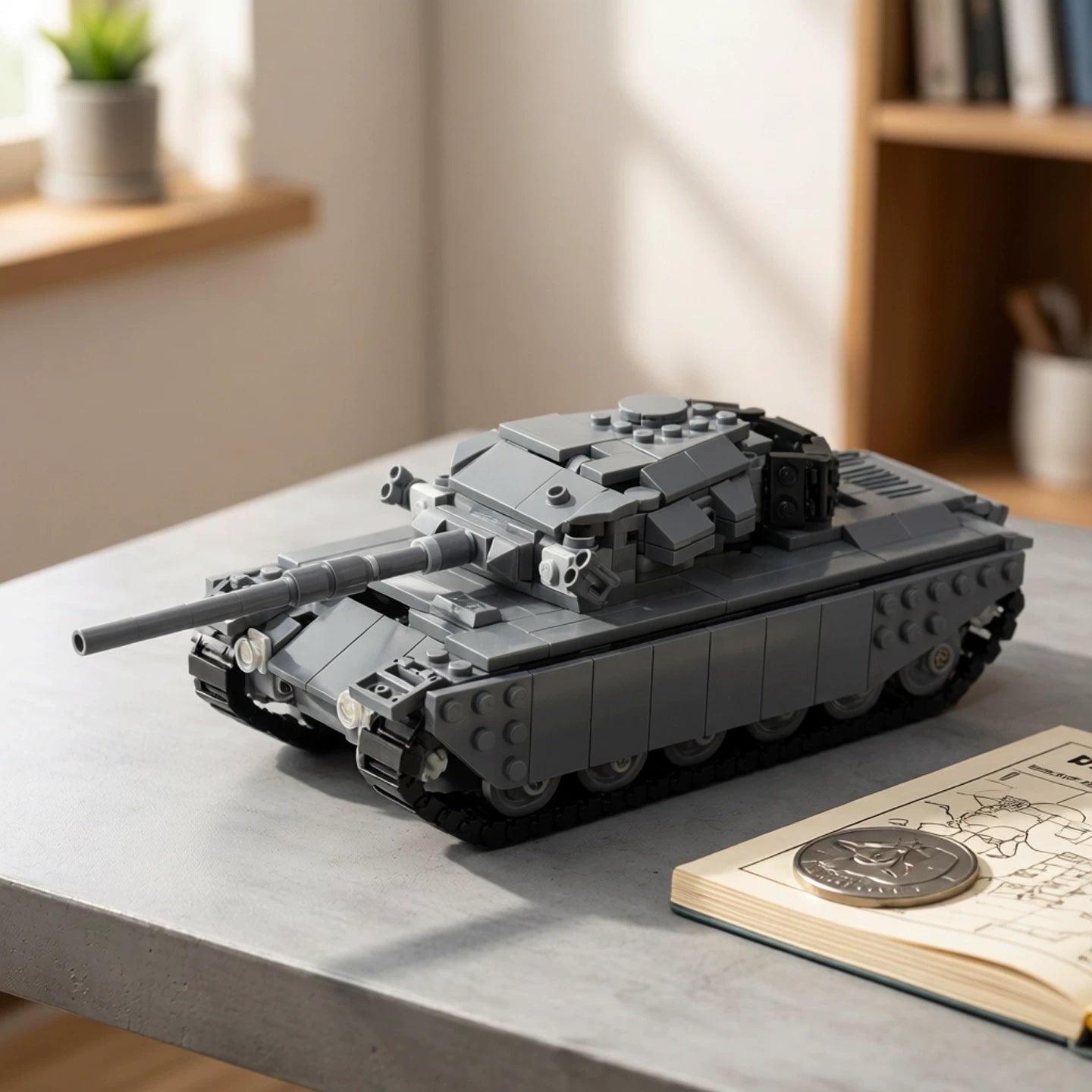 MOC-109408 Centurion tank military series building block educational toy model ornaments