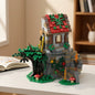 MOC-113077 Medieval Architecture Mahistota Tree House Assembled Building Block Toy Model