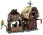 MOC-114761 Medieval Barn and Stable Building Blocks Puzzle Model Log Cabin Ornaments
