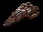MOC-116044 assembled building blocks Bachoran ship puzzle assault ship toy model gift