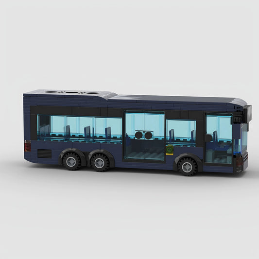 MOC-116228 city bus building block educational toy model gift ornament