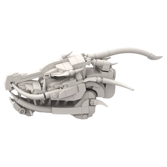 MOC-117194 Dragon Skull Dragon Skull Building Blocks Creative Toy Model Gift Ornament