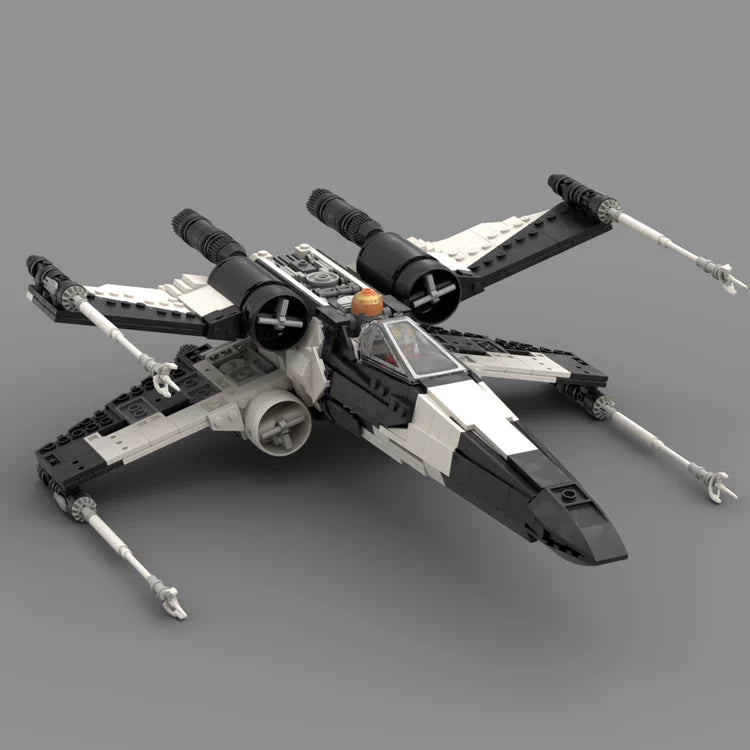MOC-119409 Star battleship puzzle assembly guerrilla model fighter series