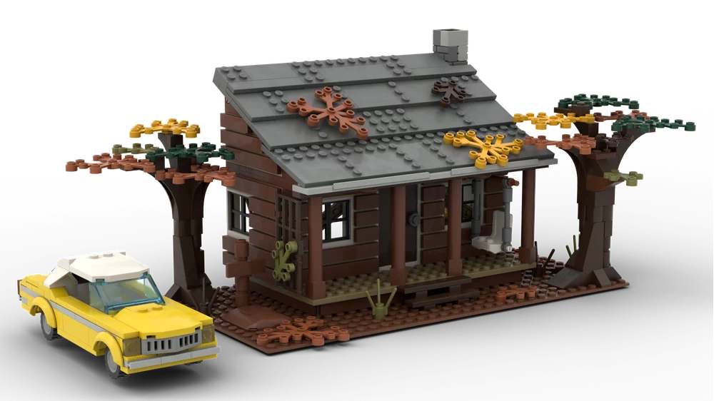 MOC-123307EvilDead Nobby's House building block toy model ornaments