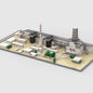MOC-124446 puzzle assembled building block model power plant building station series disaster