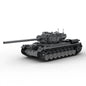 MOC-125152 military series tank 1:35 scale assembled building block model ornaments