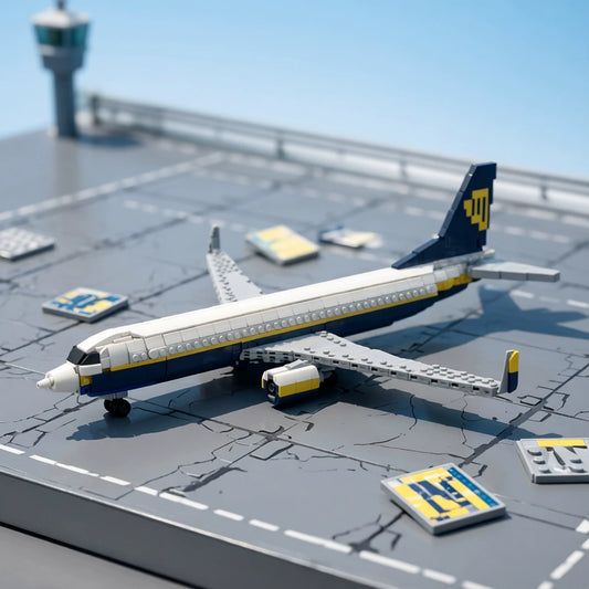 MOC-127217 Boeing 737 Aviation Technology 1:80 scale building block puzzle model ornaments