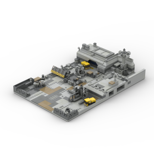 MOC-128318 - ALIENS Micro Diorama : Hadley's Hope