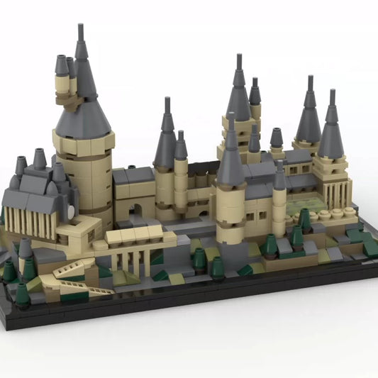 MOC-129188 Hogwarts building block building ornaments