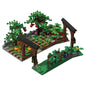 MOC-130261 Farmland Garden Street View Building Blocks Educational Toy Model Gift Ornament