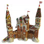 MOC-130576 Gingerbread Christmas Fairy Tale Castle Building Blocks Educational Toy Model Gift Ornament