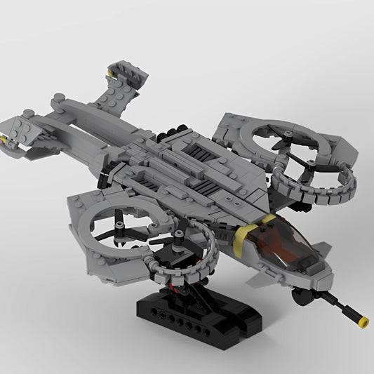 MOC-133144 Assembled Avatar AT-101 Seabee helicopter building block puzzle model