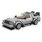 MOC-133332 Back to the future time machine eight grid car building block toy model ornaments