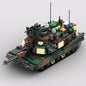 MOC-134913 Assembled M1A2 Abrams tank wooden educational toy model