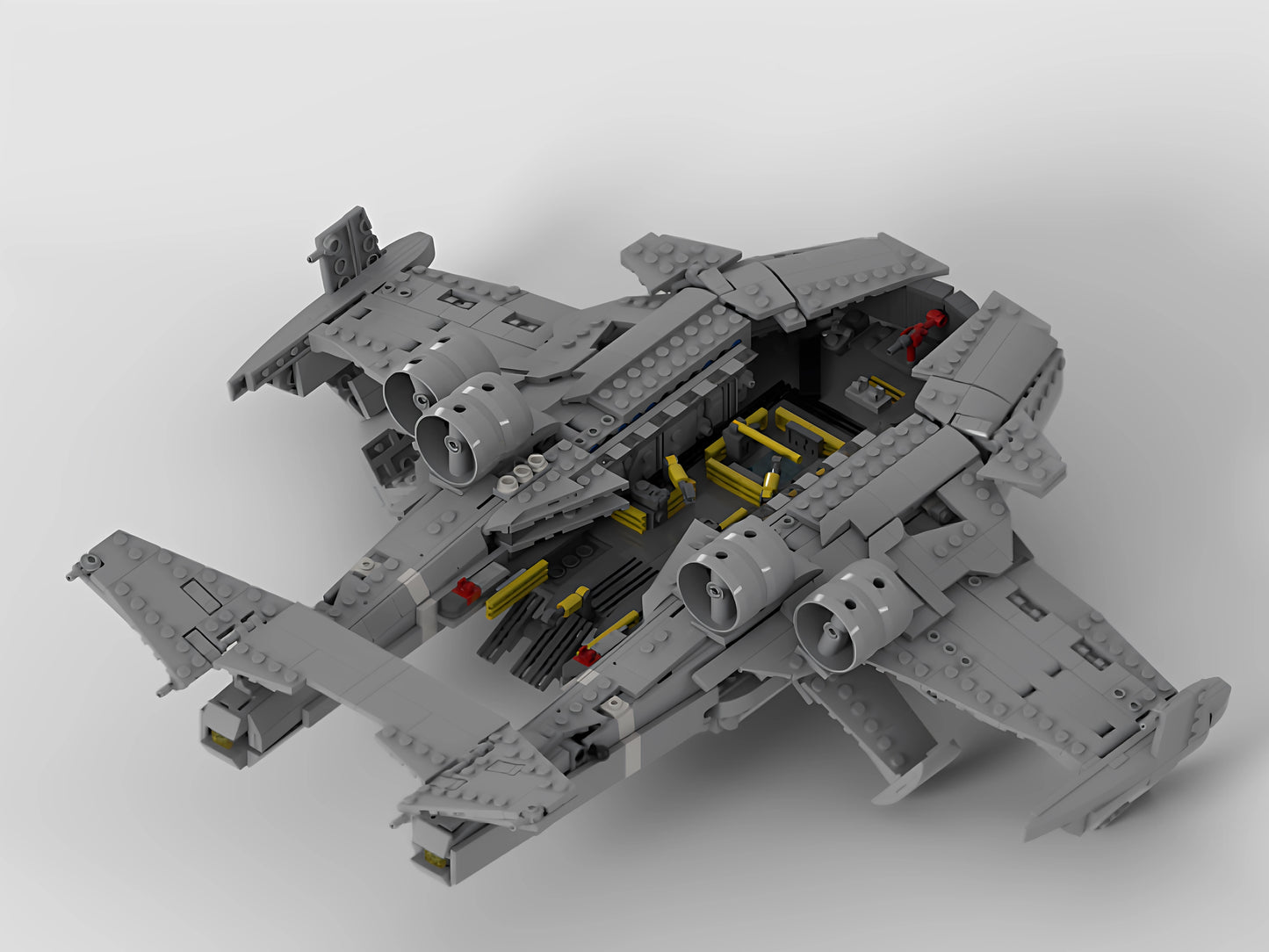 MOC-137392 Military AVATAR2RDA S-76 Sea Dragon carrier aircraft fighter building blocks