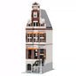 MOC-138420 Architecture Series Old Grassland Market Modular Building Block Toy Model Ornaments