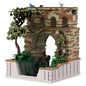 MOC-138672 Medieval Forest Architecture Ancient Aqueduct Building Blocks Toys Gift Ornaments