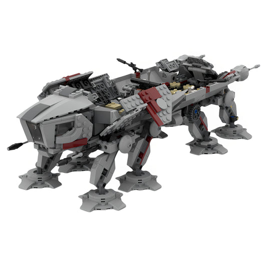 MOC-139735 Walker Star Wars Battleship Building Block AT-OT Toy Model Ornament