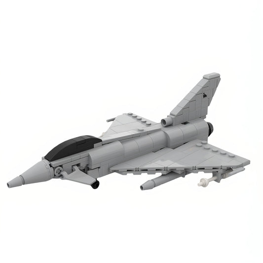 MOC-141746 Military Series Fighter Typhoon Building Block Toy Model Gift Ornament