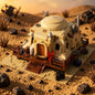 MOC-141848 Tatooine Mos Eisley Desert Villa building block toy model ornaments