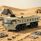 MOC-142134 Truck Puzzle Military Building Blocks 8x8 Transport Truck Model Gift Ornament