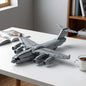 MOC-142377 Military C-17 cargo aircraft building blocks educational toy model gift ornaments