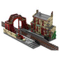MOC-144079 Hogsmeade Station train building blocks educational toy model gift ornament